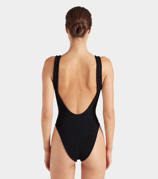Dallas One Piece in Black - obligato