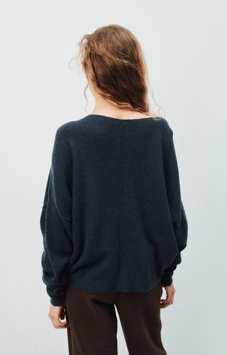 Damsville Sweater in Navy - obligato