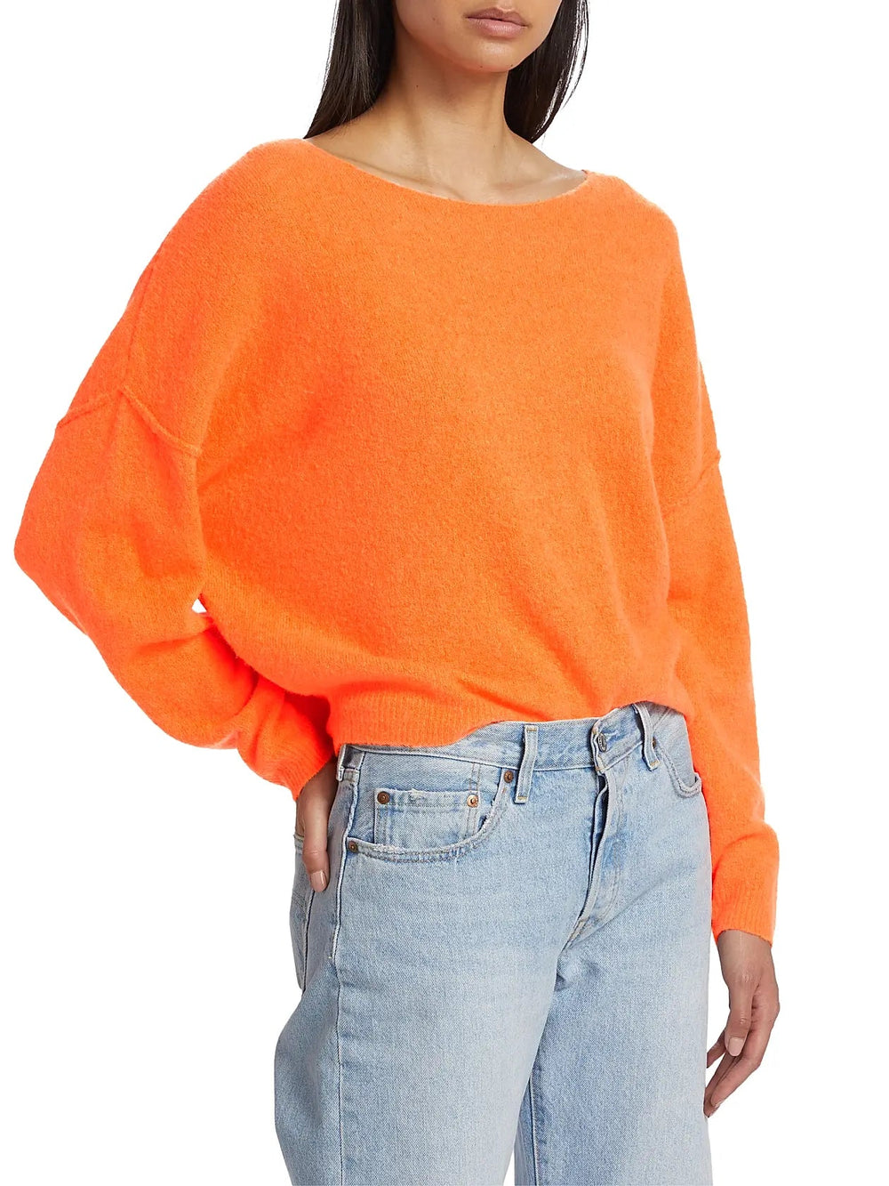 Damsville Sweater in Orange - obligato