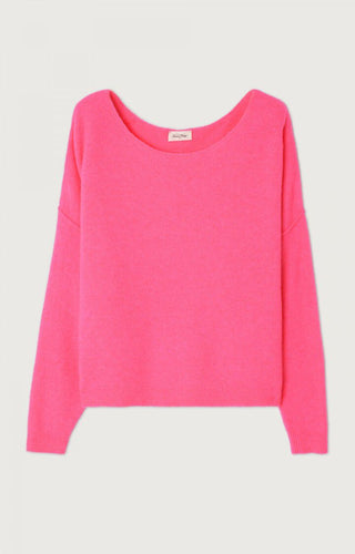 Damsville Sweater in Pink Neon - obligato