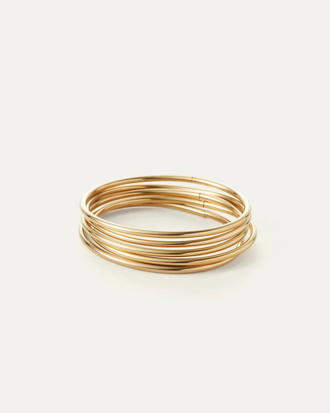 Dane Bangle Set of 5 in Gold - obligato