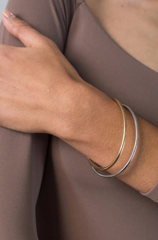 Dane Bangle Set Two Tone - obligato