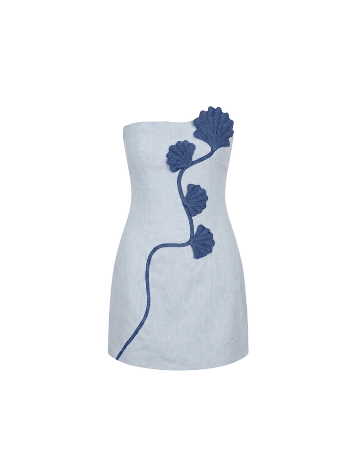 Dante Dress - Wave Blue - obligato