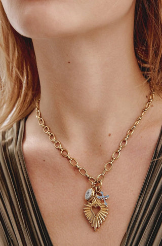 'DETENTE' Multi Charm Necklace - obligato