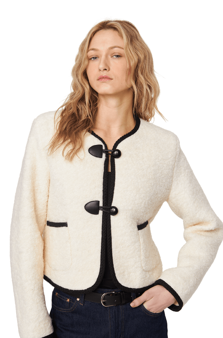 Devin Sweater in Winter Bloucle - obligato