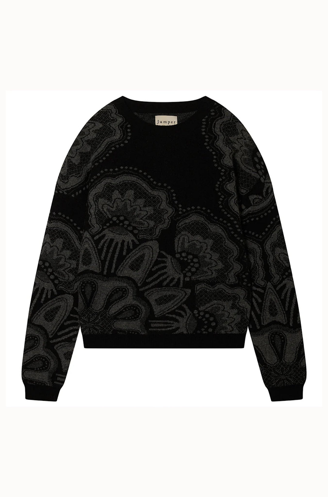 Doily Crew Neck Sweater - obligato