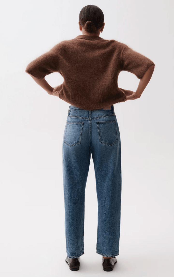 Donny Rolled Hem Boyfriend Jean- Wilcox - obligato