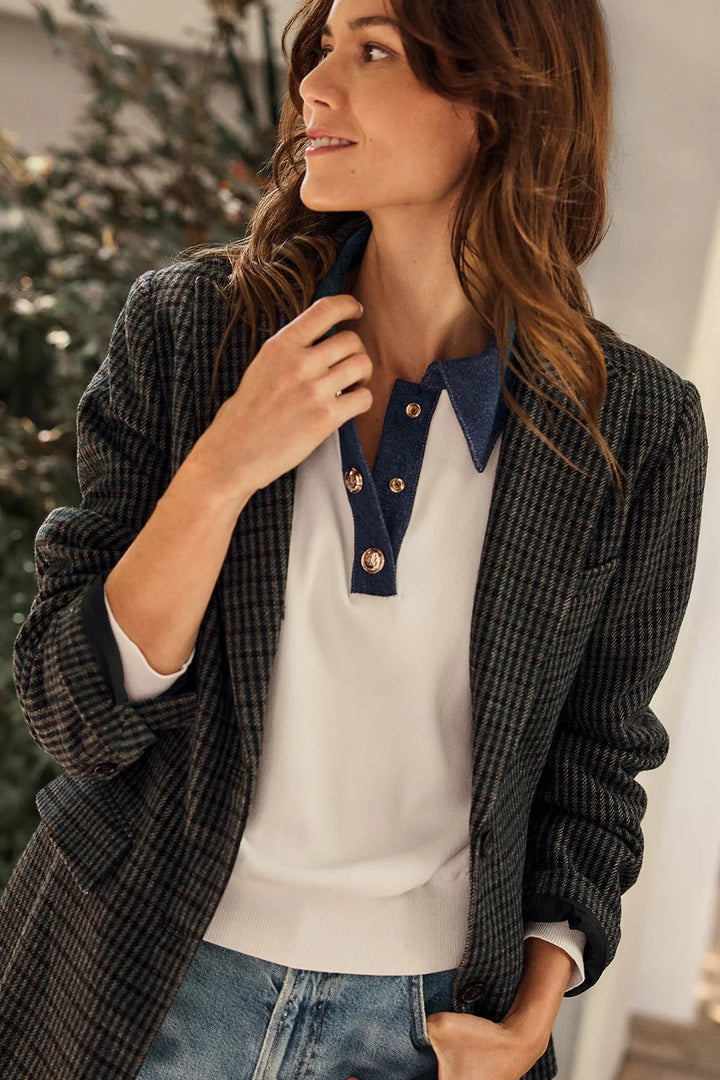 Doris Blazer in Glasgow Check - obligato