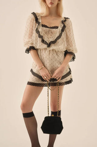 Dottie Dot Mini Dress - obligato