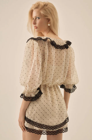 Dottie Dot Mini Dress - obligato