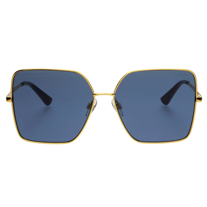 Dream Girl Womens Sunglasses: Gold / Gray - obligato