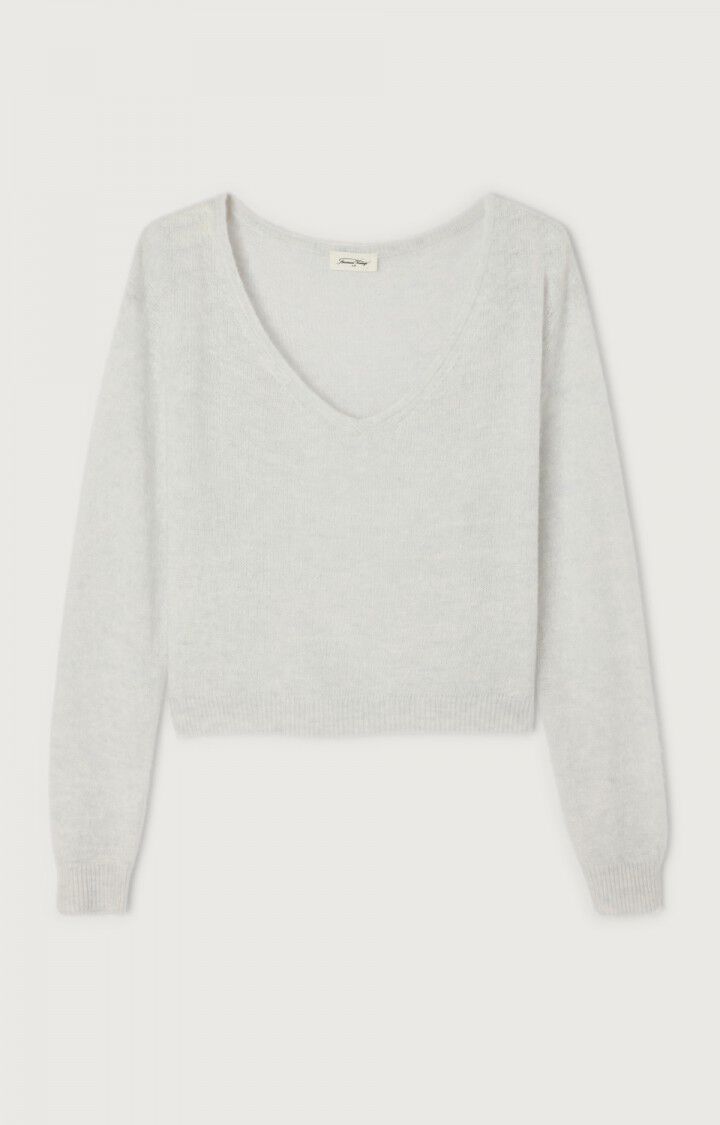 DUMY Lightweight Knit Sweater in Arctique Chine - obligato