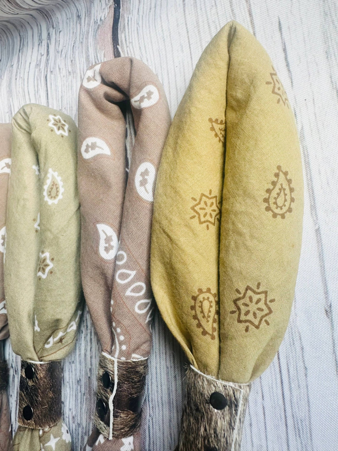 Earth Tones Hand Dyed Bandanas - obligato