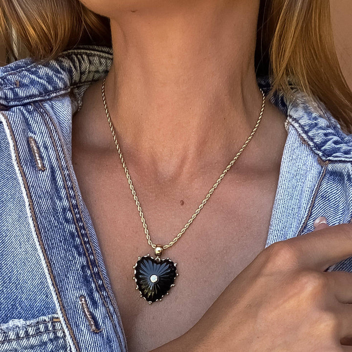 Malene Onyx Bail Charm
