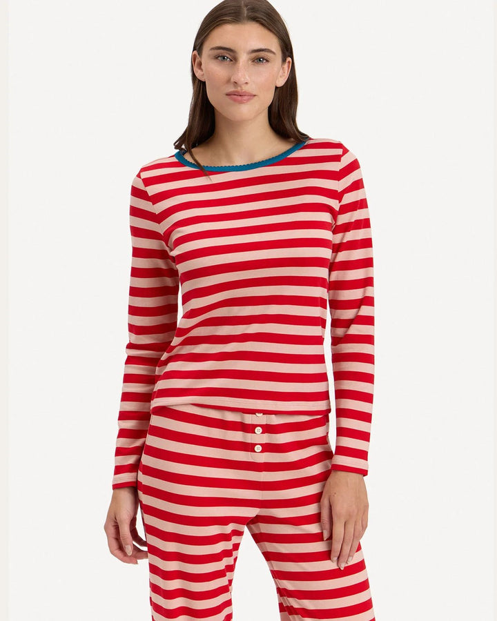 Ellie Pj Set in Ribbon Stripe - obligato