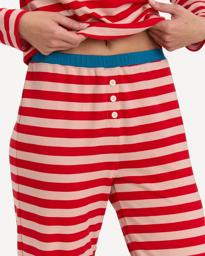Ellie Pj Set in Ribbon Stripe - obligato