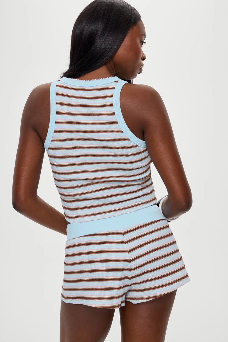 Emma Thermal Tank - Verona Stripe - obligato