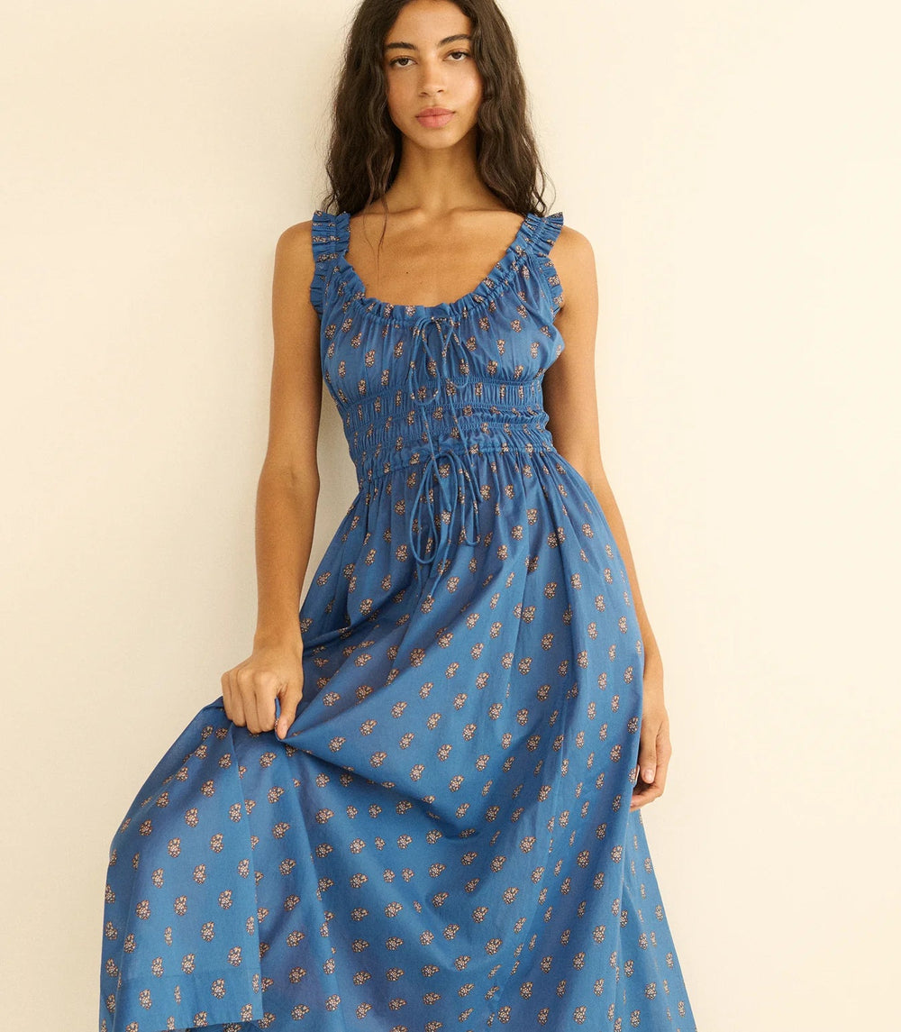 Emmaretta Dress in Eartha Paisley - obligato
