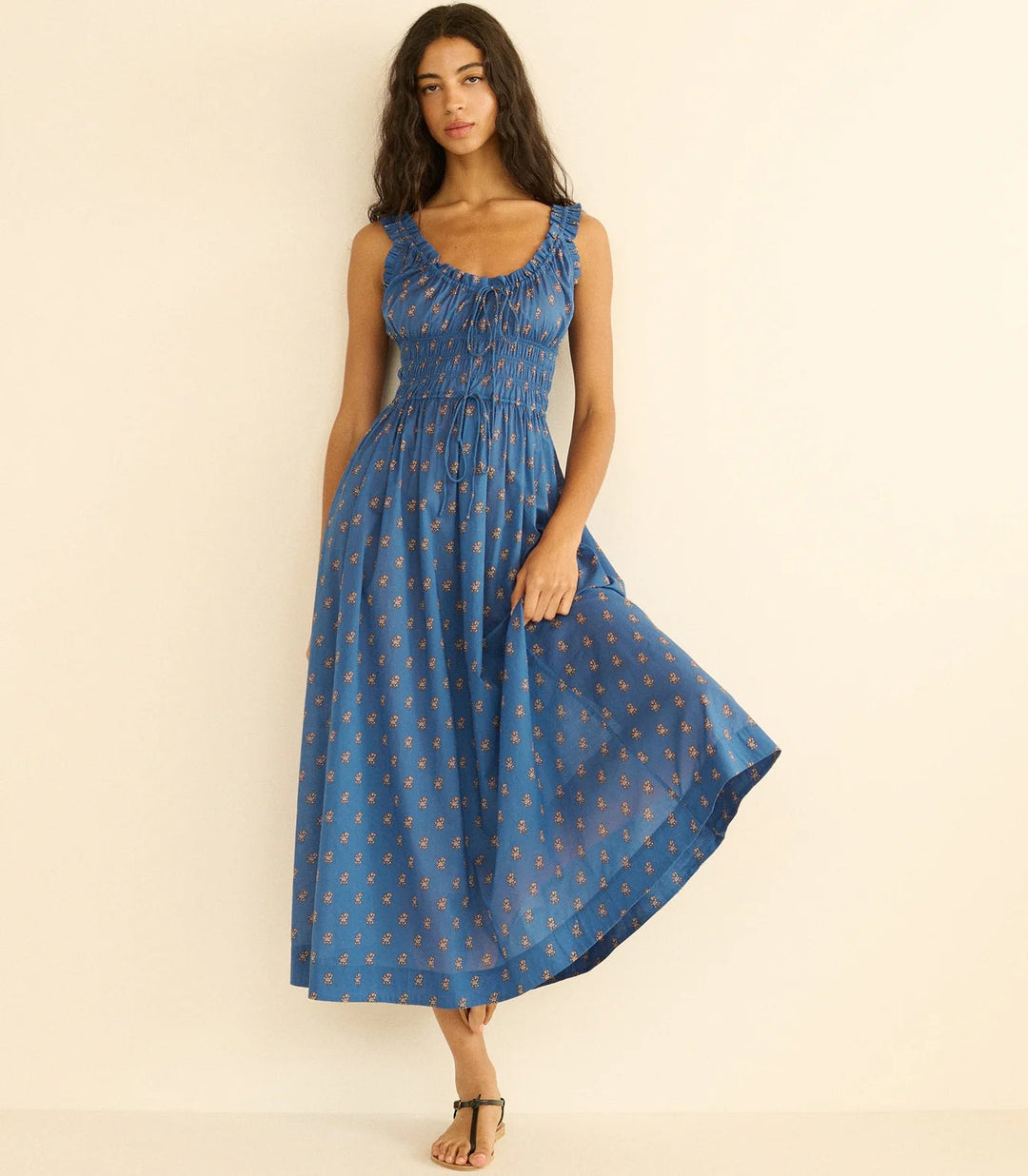 Emmaretta Dress in Eartha Paisley - obligato