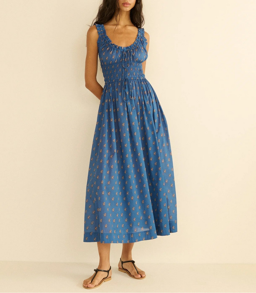 Emmaretta Dress in Eartha Paisley - obligato