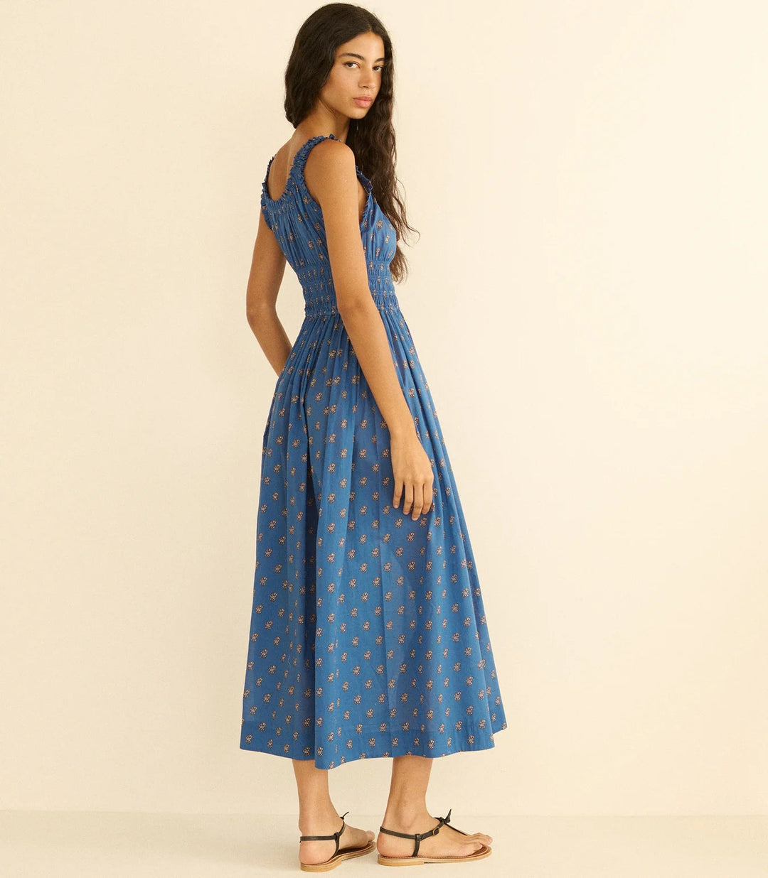 Emmaretta Dress in Eartha Paisley - obligato
