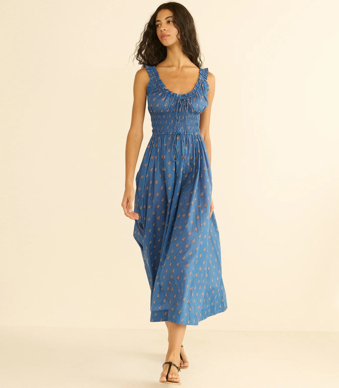 Emmaretta Dress in Eartha Paisley - obligato