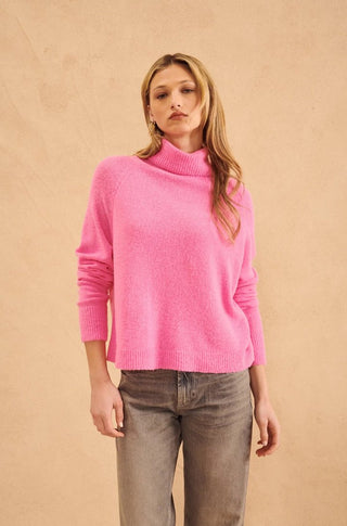 Emmett Sweater in Wild Orchid - obligato