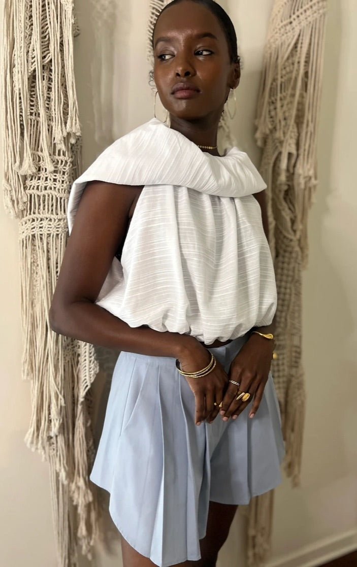 Esme Top in White - obligato