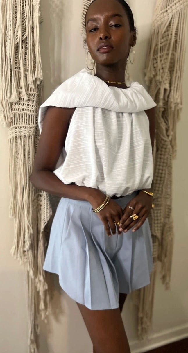 Esme Top in White - obligato