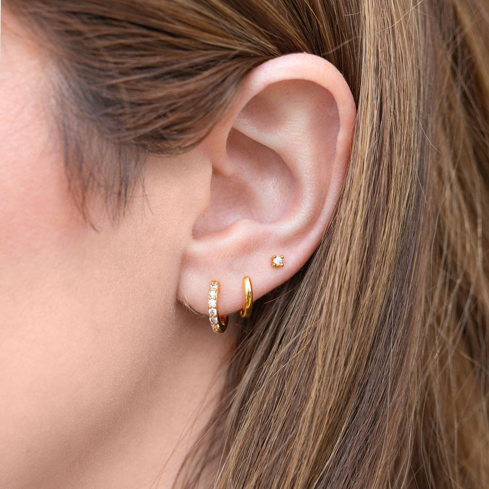 Essentials Earring Set: Gold - obligato