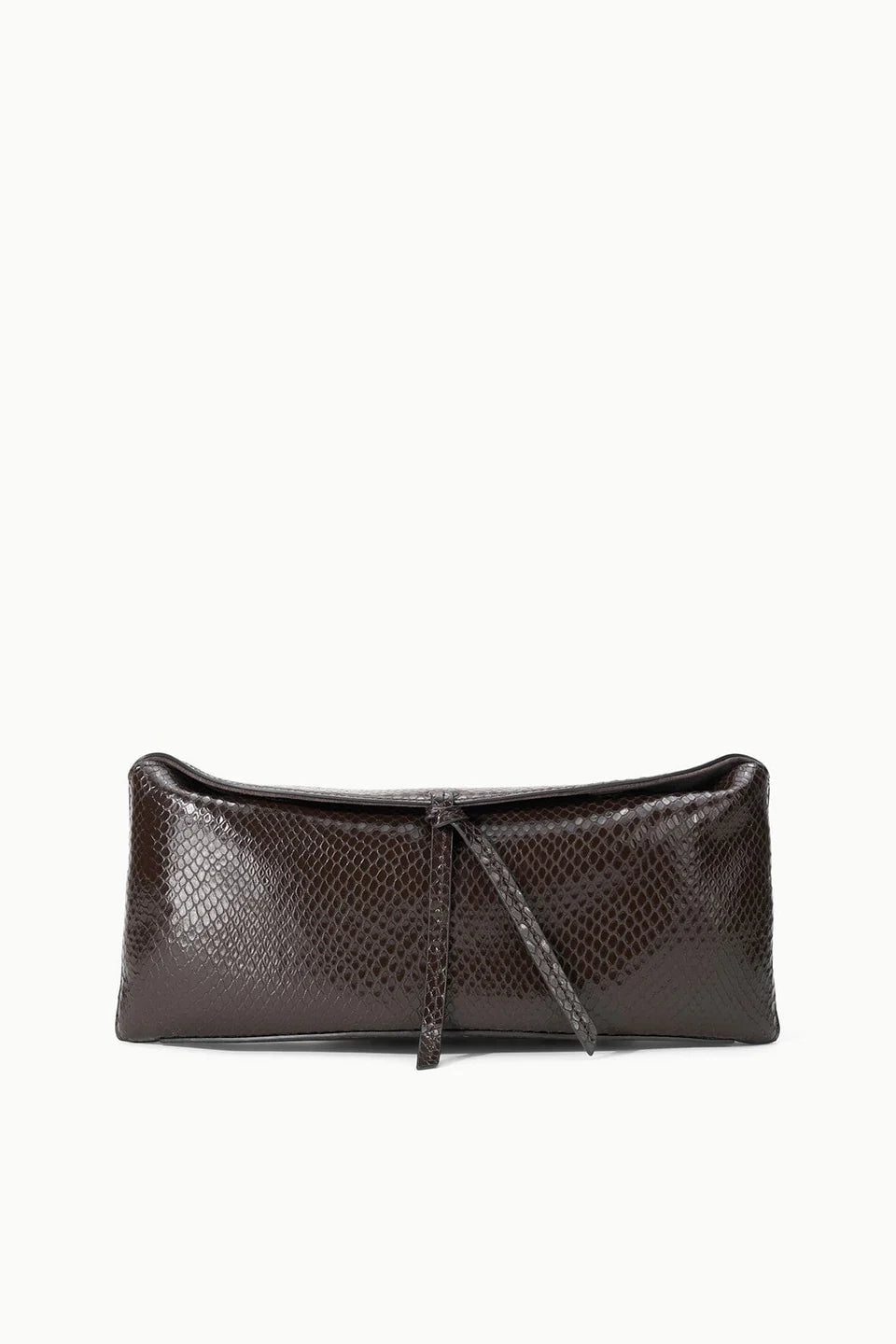 EVE CLUTCH ESPRESSO SNAKE - obligato