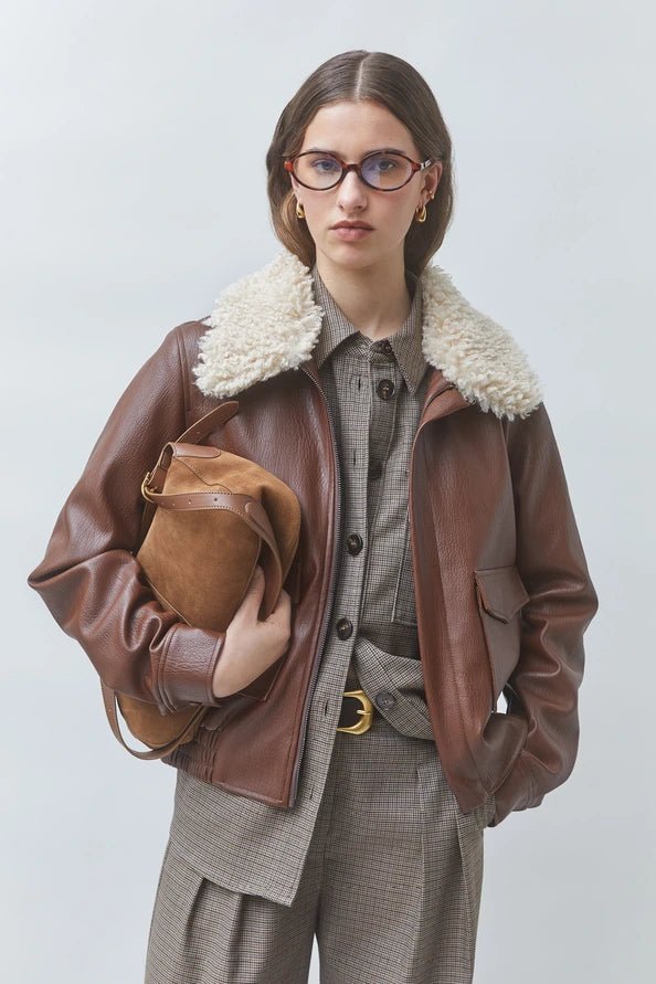 EVER Short faux leather coat - obligato