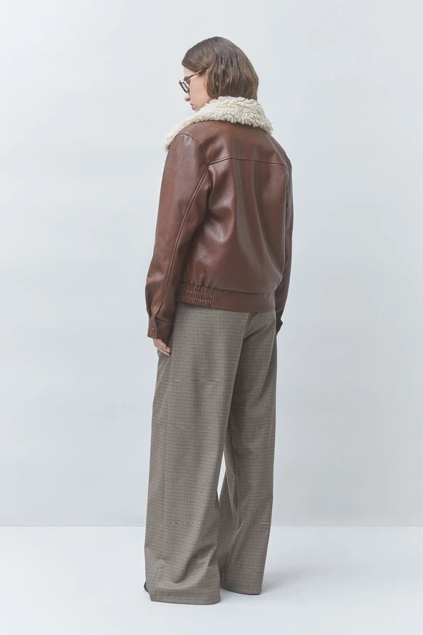 EVER Short faux leather coat - obligato