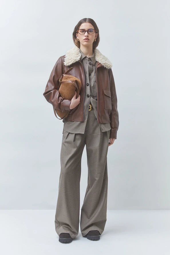 EVER Short faux leather coat - obligato