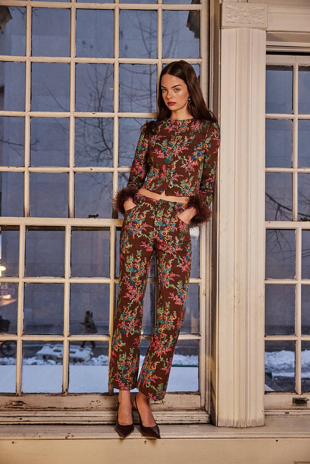 Paulina Pant Disco Tapestry: XS
