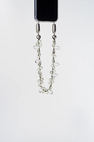 Faceted Crystal Wristlet - obligato