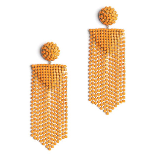 Fanning Earring in Orange - obligato