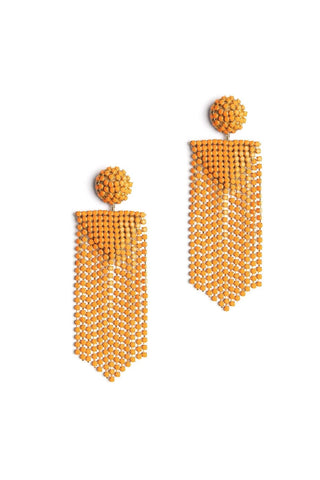 Fanning Earring in Orange - obligato