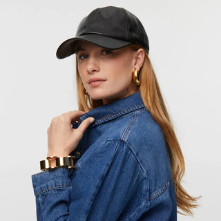 Faux Leather Hats - obligato