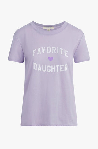 Favorite Daughter Tee in Lavender - obligato
