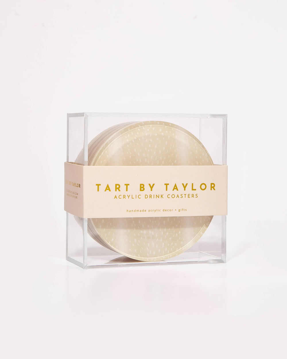 Fawn Print Coaster: Boxed Set of 4 - obligato