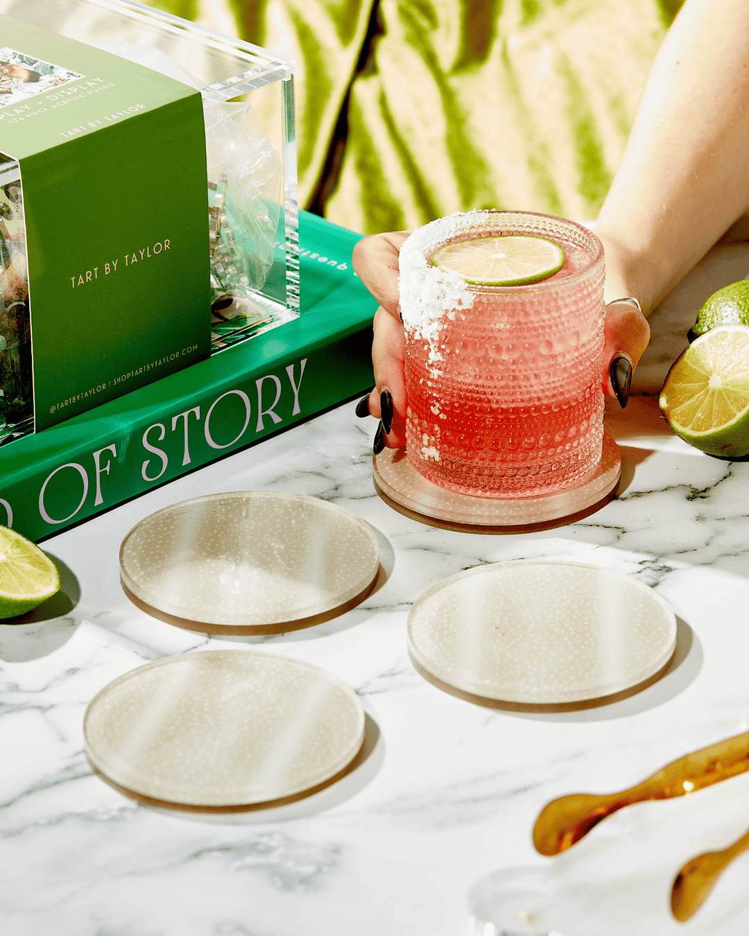 Fawn Print Coaster: Boxed Set of 4 - obligato