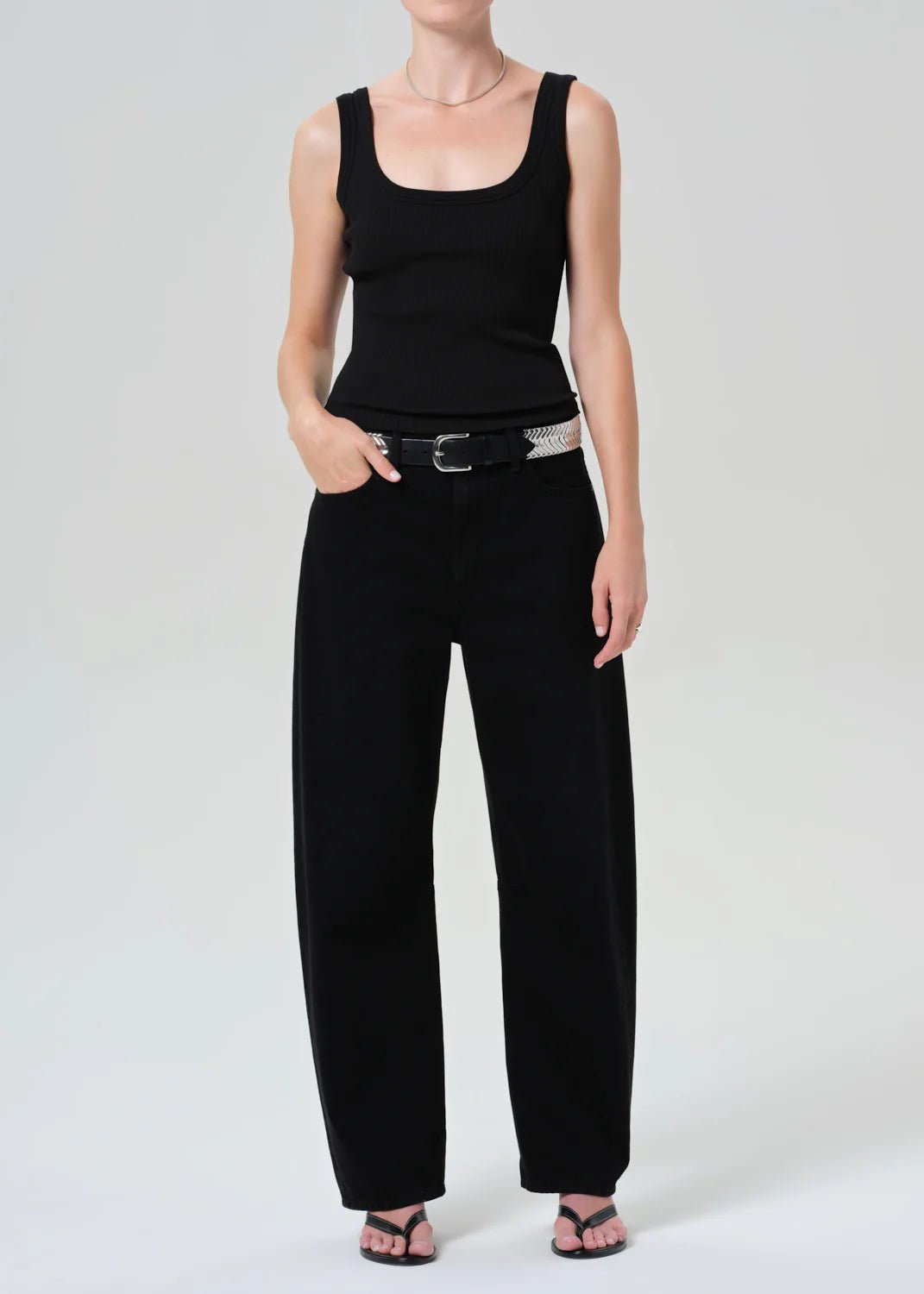 Faye Tank in Black - obligato