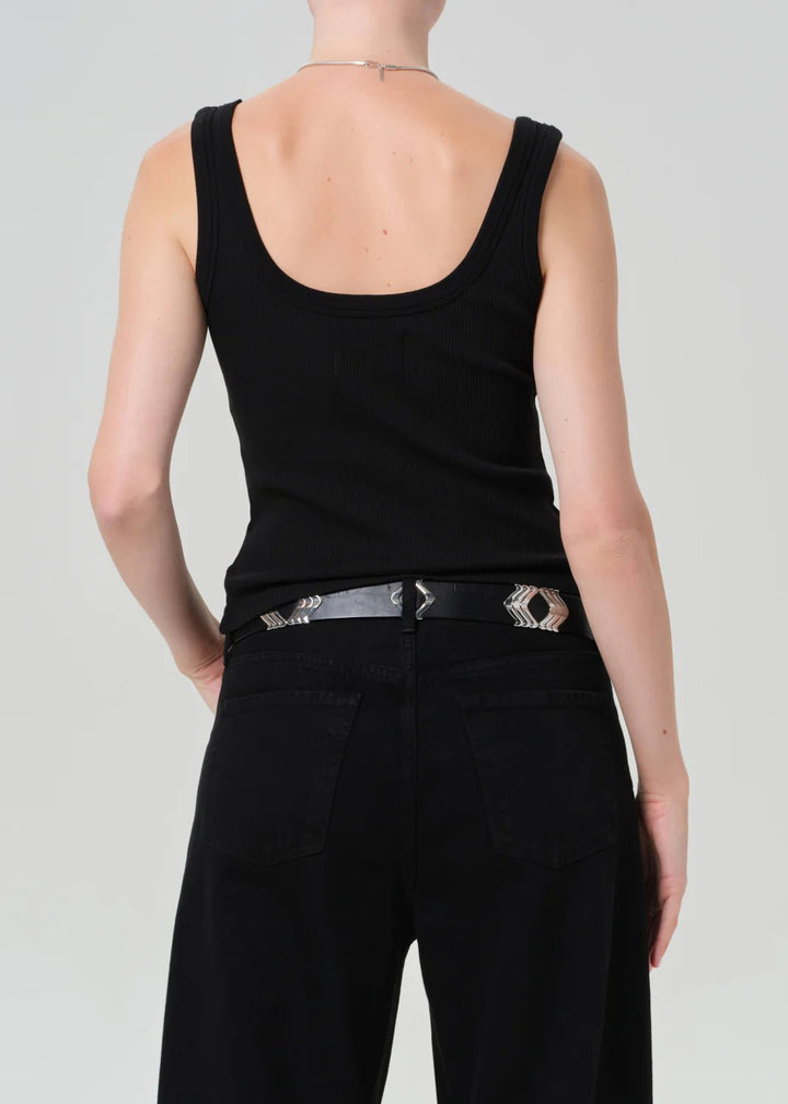 Faye Tank in Black - obligato