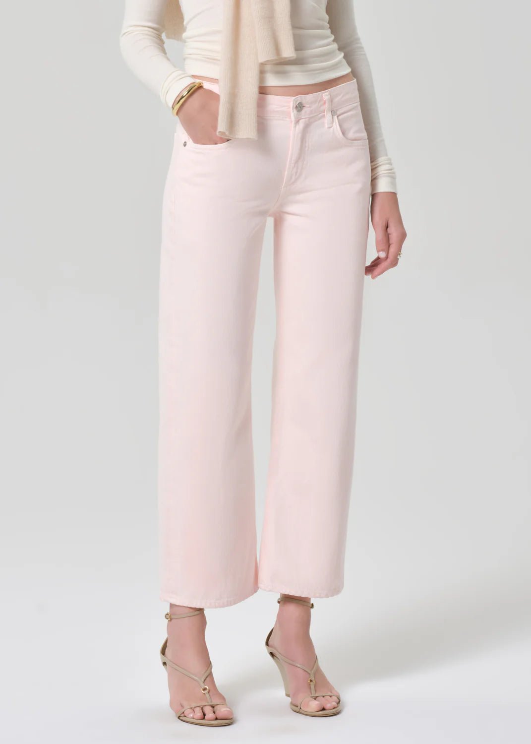 Faye Vintage Straight Leg Jean - obligato