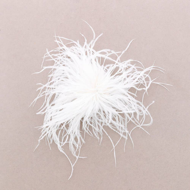 Feather Brooch 10–15 cm (C): Orange - obligato