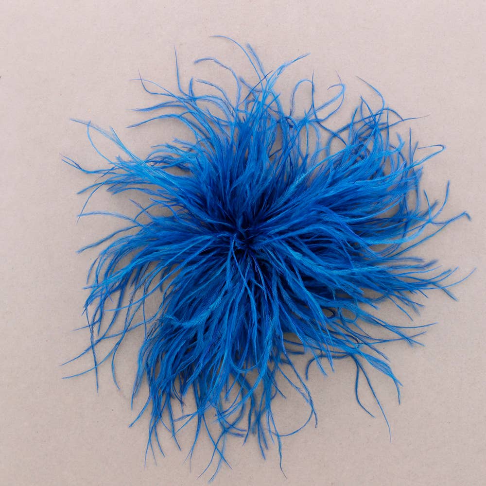 Feather Brooch 10–15 cm (C): Orange - obligato