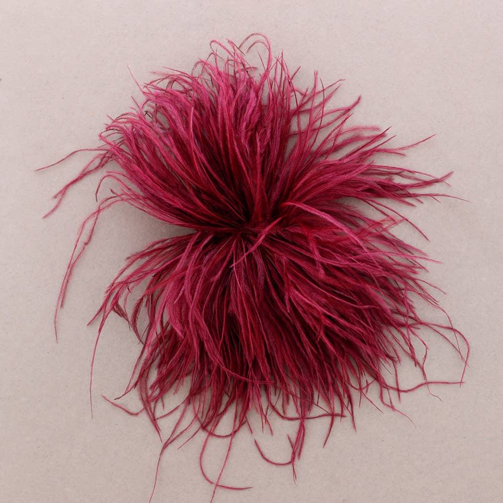 Feather Brooch 10–15 cm (C): Orange - obligato