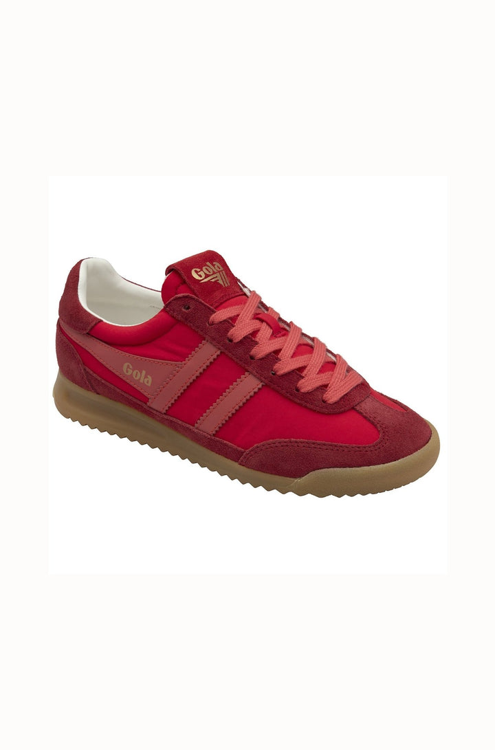 Firefly Sneaker in Red/Deep Coral - obligato