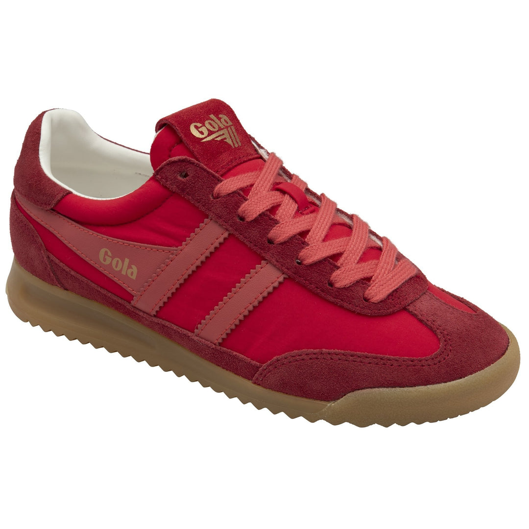 Firefly Sneaker in Red/Deep Coral - obligato